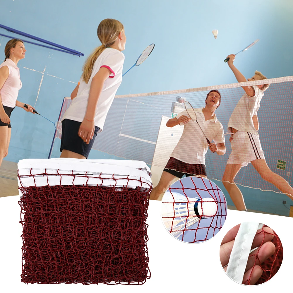 Badminton Netting - バドミントンネット ポリプロピレン バドミントン交換用ネット 簡単セットアップ バドミントンネット バドミントン