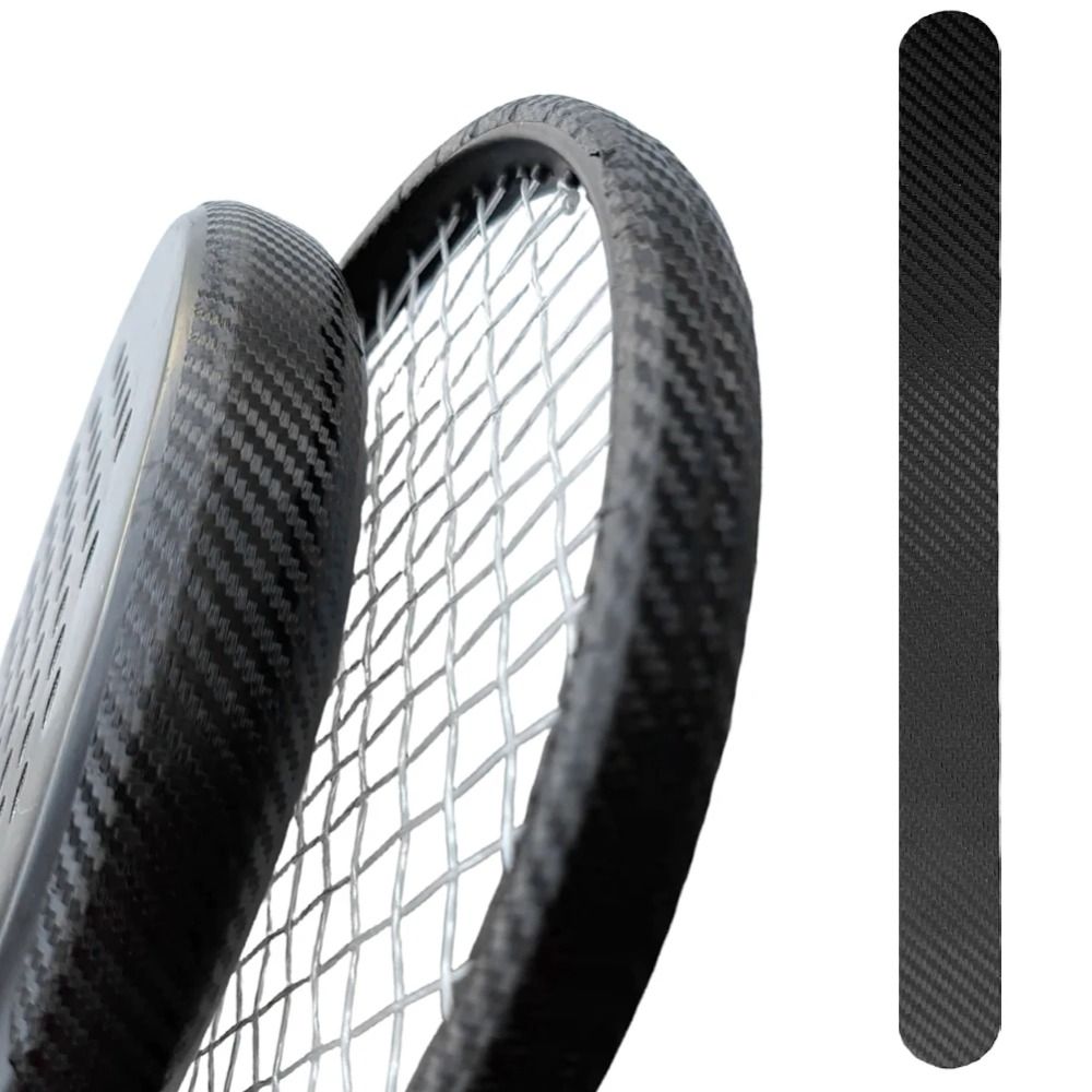 Badminton Photo - TPU テニスラケット保護テープ耐摩耗性 37 センチメートルパデルパドルテープ防水傷防止フレームガードバドミントンラケット