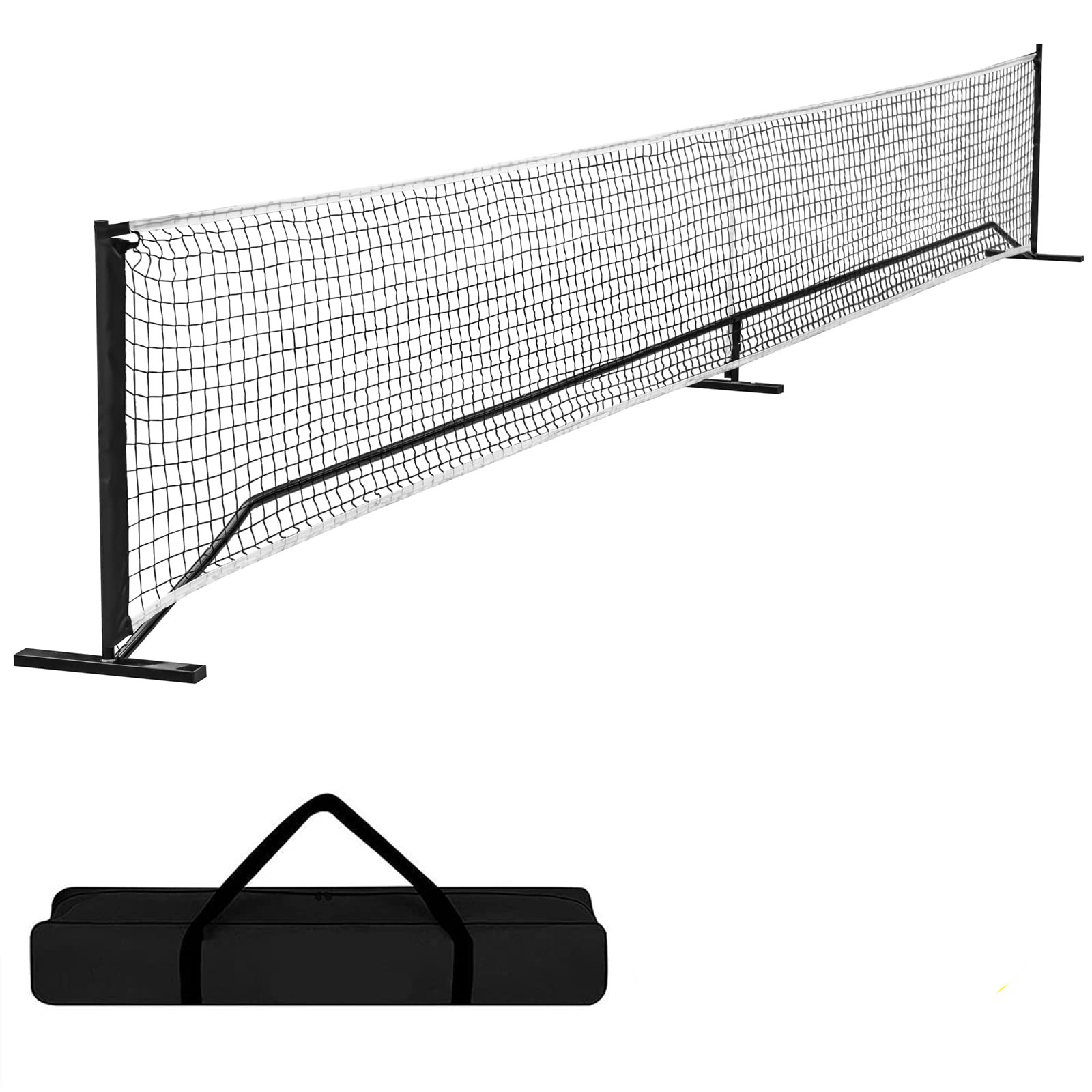 Badminton Netting - ポータブル6.7×0.9メートルバドミントンネットとピクルボール専用ネット、競技用ハンドバッグ付き