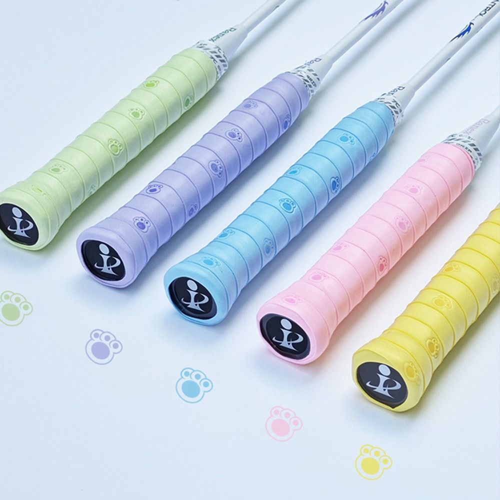 新しい猫爪バドミントンラケットハンドルグリップ滑り止めテープ - Badminton Court のレビューと価格