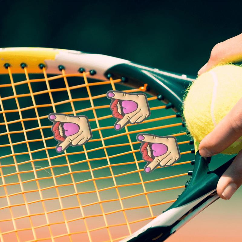 漫画テニスラケットショックアブソーバー、防振ダンパー、ソフト - Badminton Anime のレビューと価格