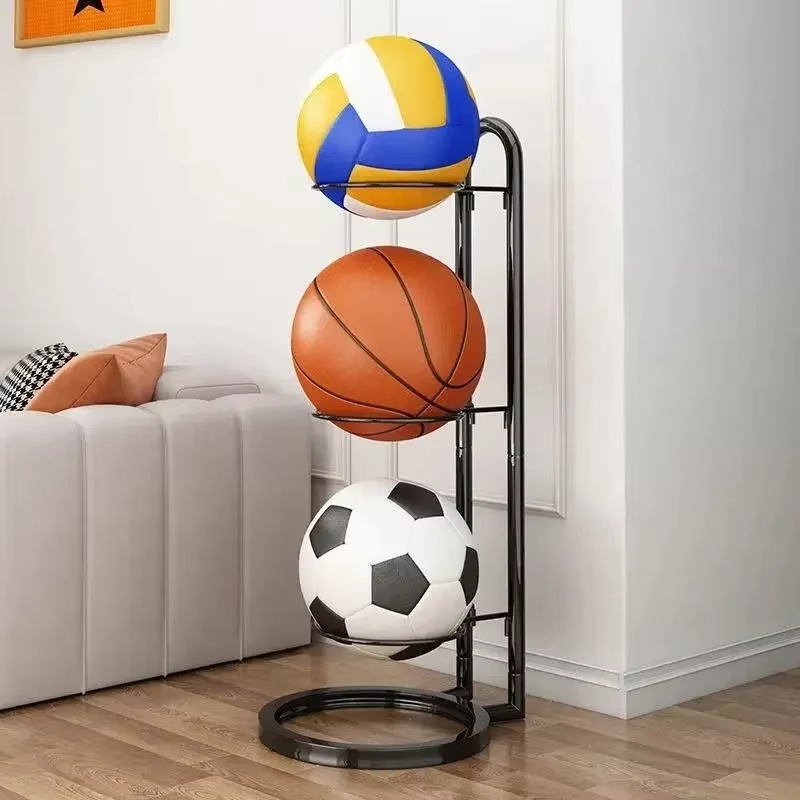 頑丈な屋内用金属製収納棚、バスケットボール、フットボール、バ - Badminton Zone のレビューと価格