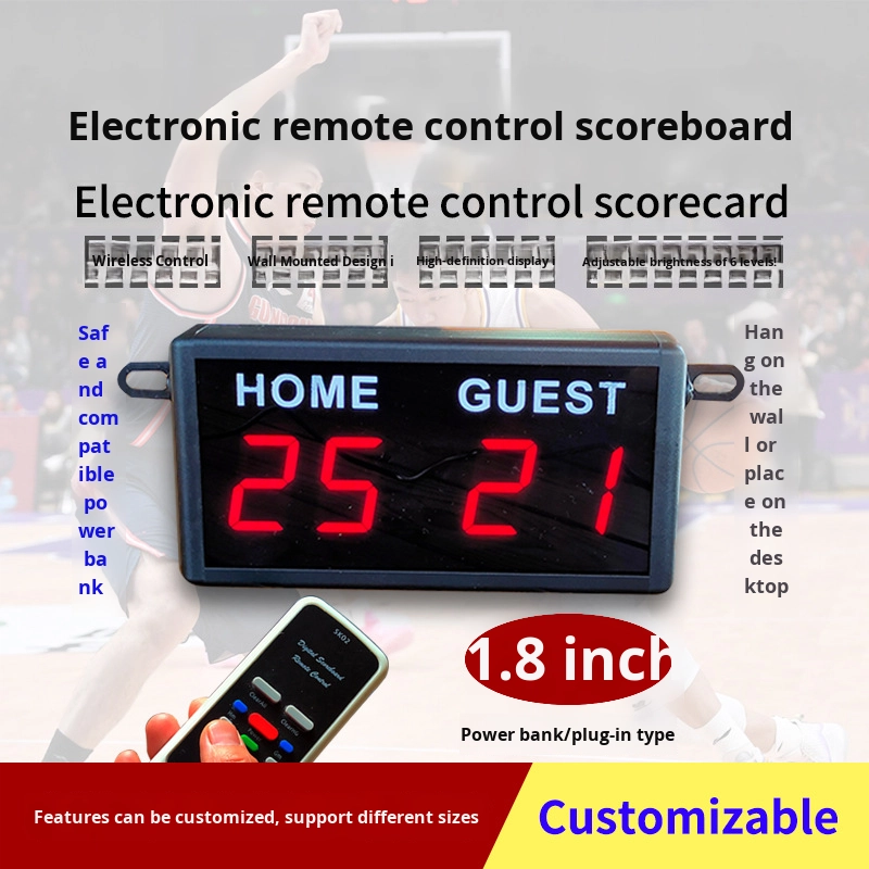 トップメーカーの2.3インチLEDスクリーンスコアカウンター - Badminton Score Counter のレビューと価格
