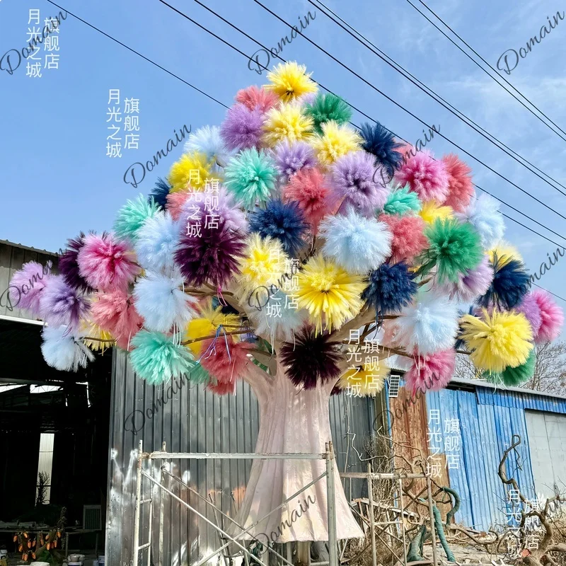人工の葦やバドミントンで装飾されたVc人工樹木、結婚式イベン - Badminton Photo のレビューと価格