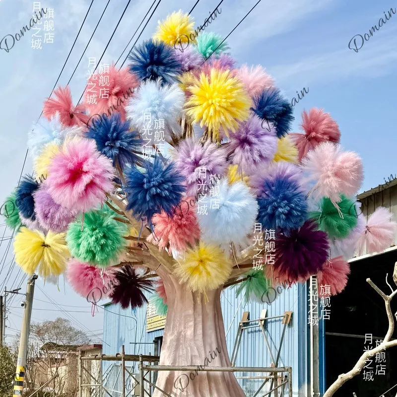 人工の葦やバドミントンで装飾されたVc人工樹木、結婚式イベン - Badminton Photo のレビューと価格