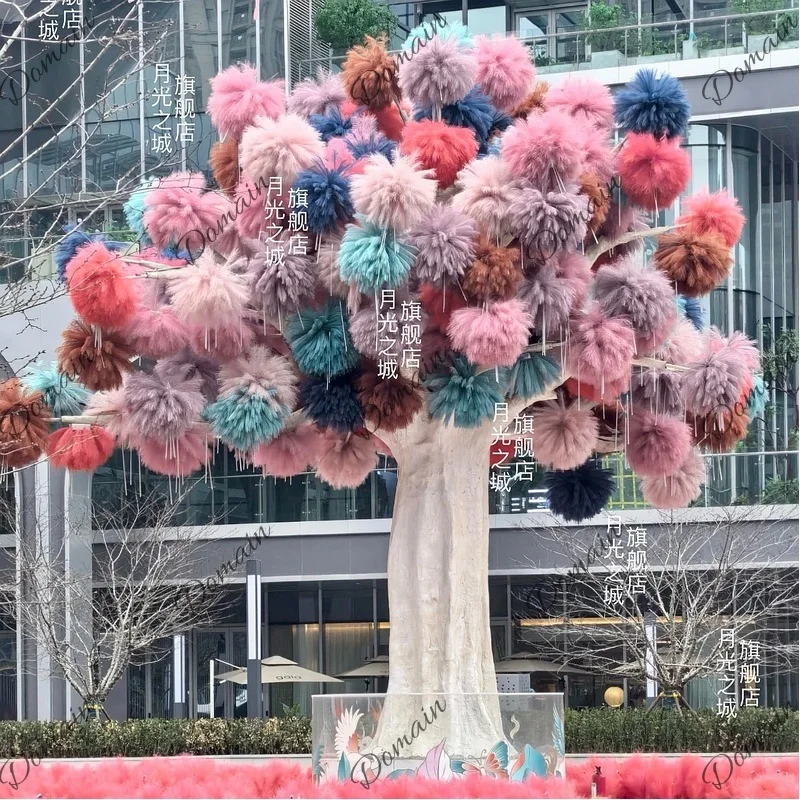人工の葦やバドミントンで装飾されたVc人工樹木、結婚式イベン - Badminton Photo のレビューと価格