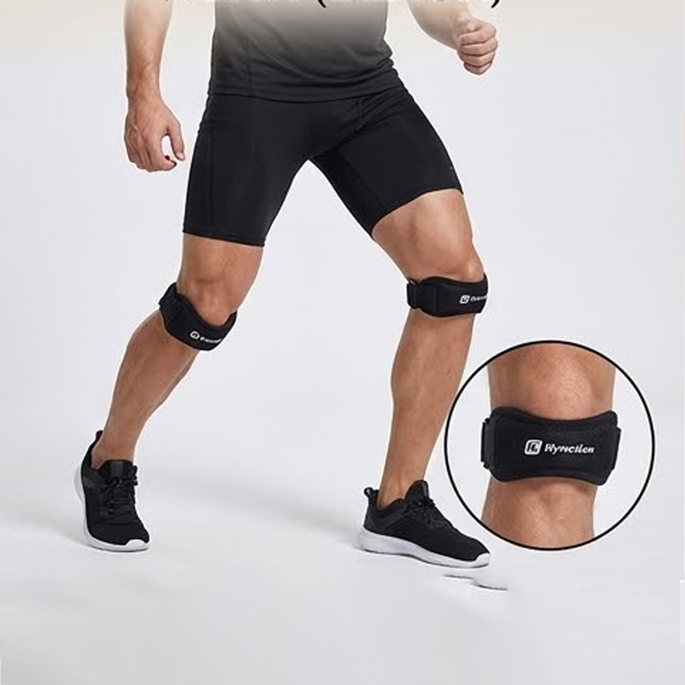 2 PC スポーツ保護膝蓋骨ストラップバスケットボールバドミ - Badminton Court のレビューと価格