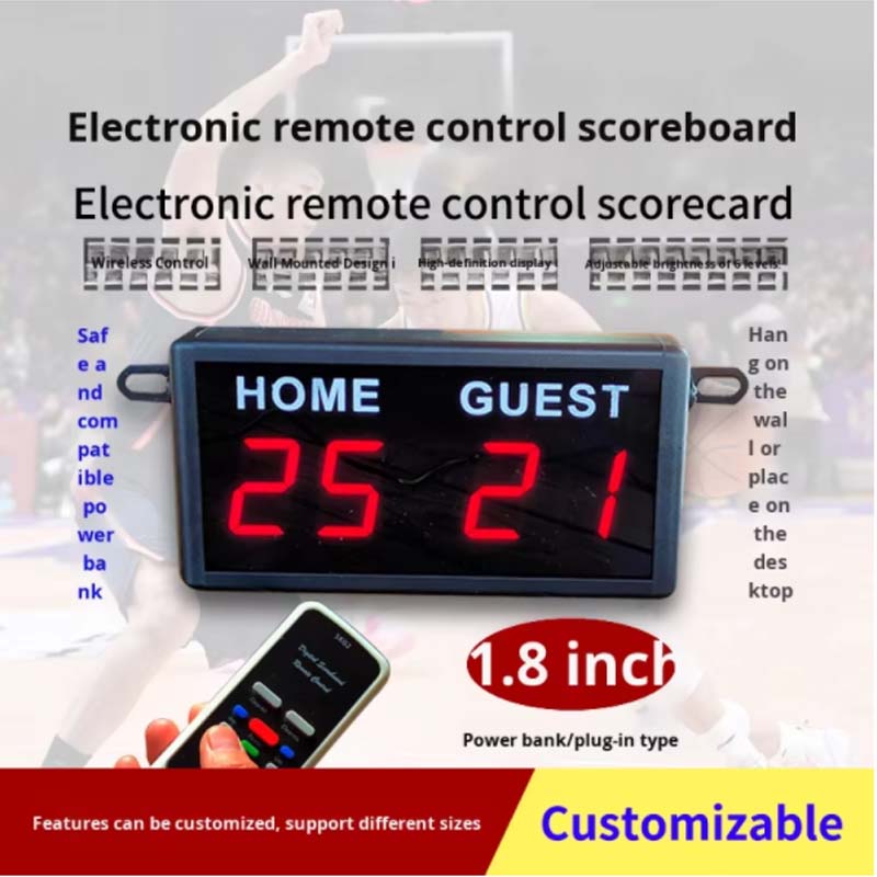 トップメーカーの2.3インチLEDスクリーンスコアカウンター - Badminton Score Counter のレビューと価格