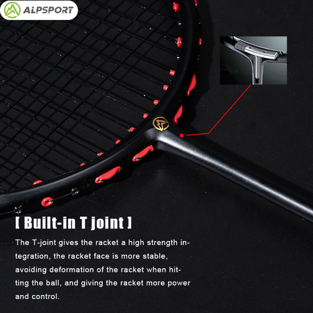 Alpsport MH-V5 5U 75g ウェービー リー - Badminton Photo のレビューと価格