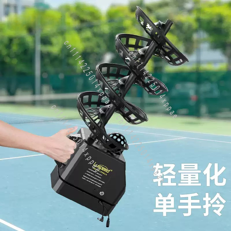 テニス・ピクルボール兼用ボール投げ機 リモコン式サーブマシン - Badminton Netting のレビューと価格