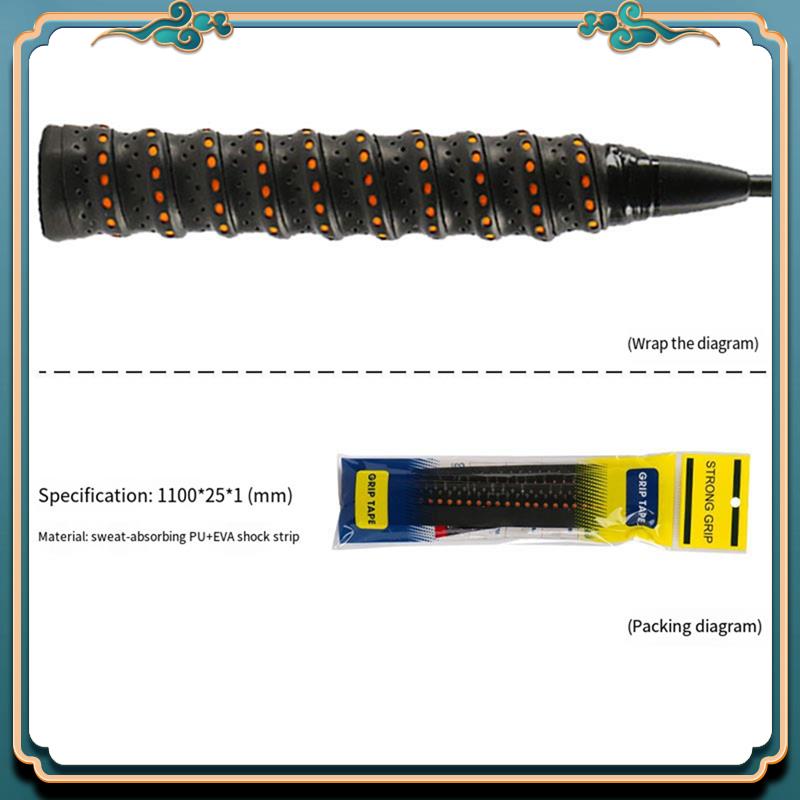 滑り止め汗止めベルト バドミントングリップ テニス用ゴムコー - Badminton Netting のレビューと価格